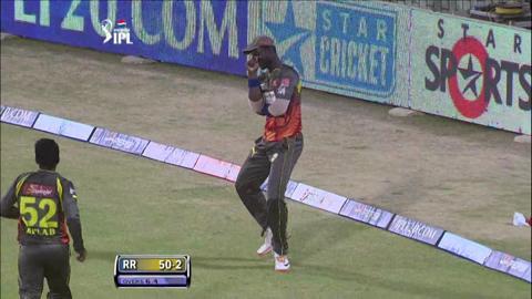 M74: RR vs SRH – Shane Watson Wicket