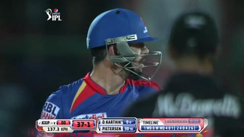 M45: DD vs KXIP – Kevin Pietersen Six