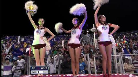 Match 73 KKR vs DD – Ojha's Six