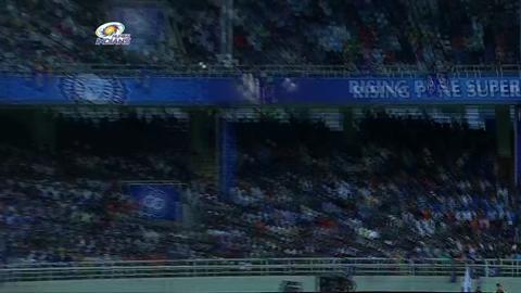 M37: MI vs SRH – Ambati Rayudu Wicket background
