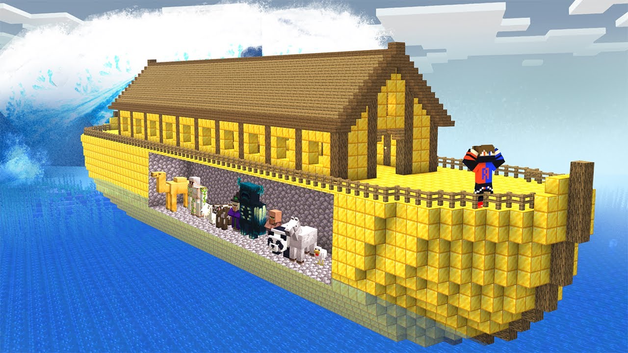 I Built a Giant Ship For Every Mob in Minecraft background