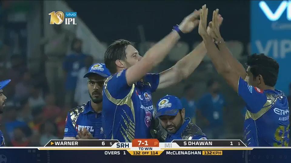 M48: SRH vs MI – Fall Of Wickets