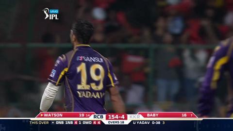 M30: RCB vs KKR – Sachin Baby Six
