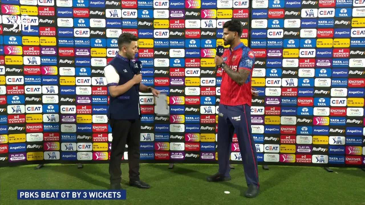 IPL 2026 M04: PBKS vs GT - Post Match Presentation