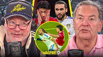 "NOT A RED CARD!" talkSPORT REACT to Martinez Being SENT OFF for HAIR PULL in Man Utd Loss to Leeds!