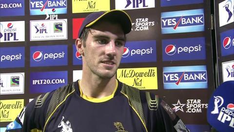M47: KKR vs CSK– Pat Cummins Interview background