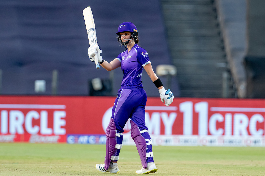 Laura Wolvaardt's fluent unbeaten half-century background