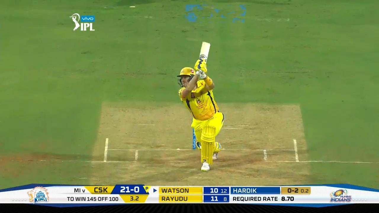 M01: MI vs CSK – Shane Watson Six