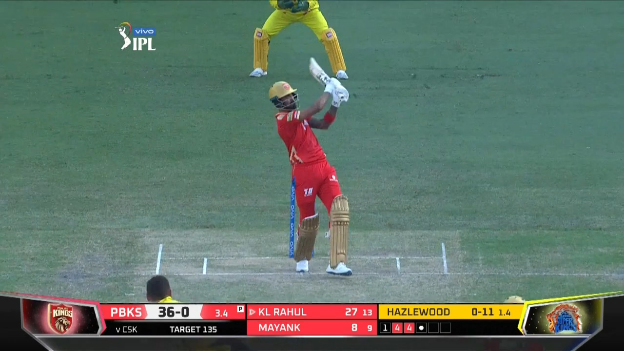 M53: CSK vs PBKS – KL Rahul Six