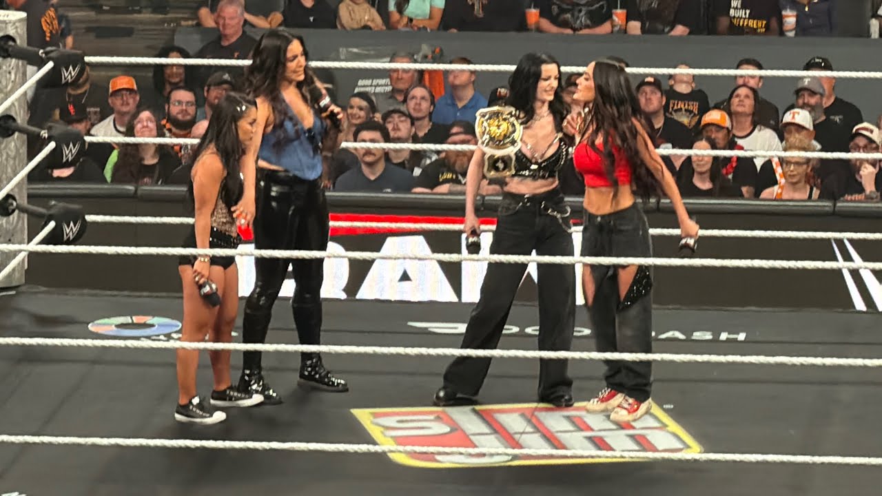 The Judgment Day confront Paige & Brie Bella - WWE Raw 5/11/2026