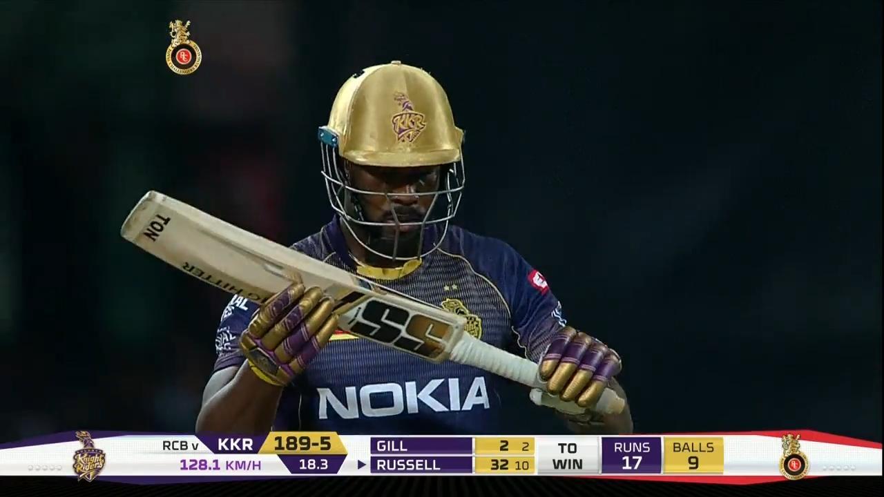 Russell goes BOOM BOOM with 48*(13) background