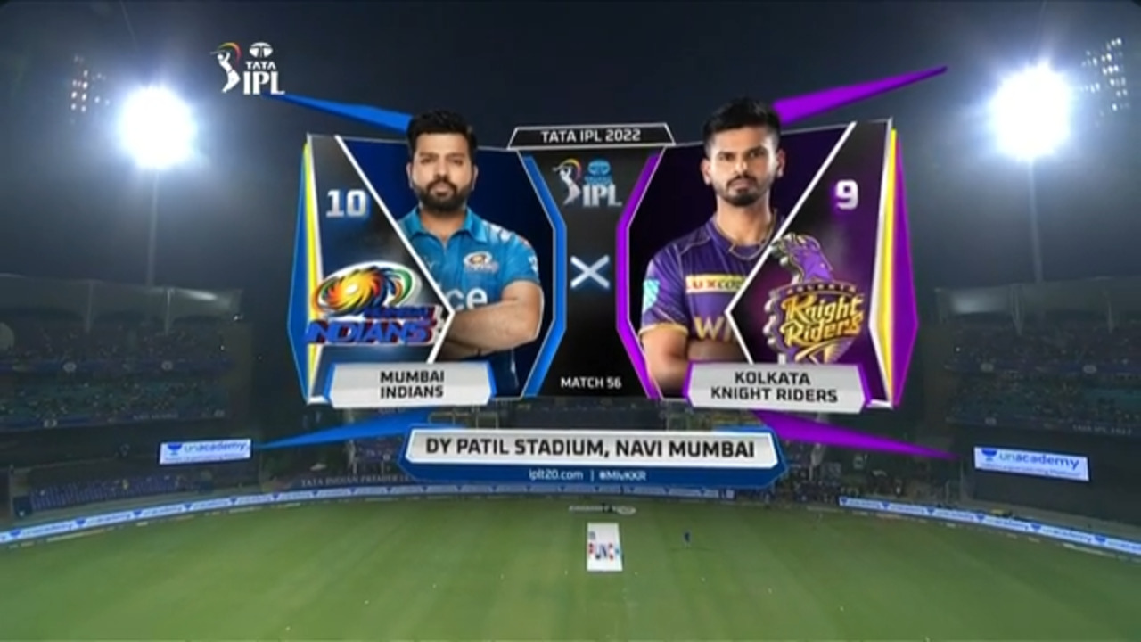 IPL 2022 M56: MI vs KKR – Match Highlights background