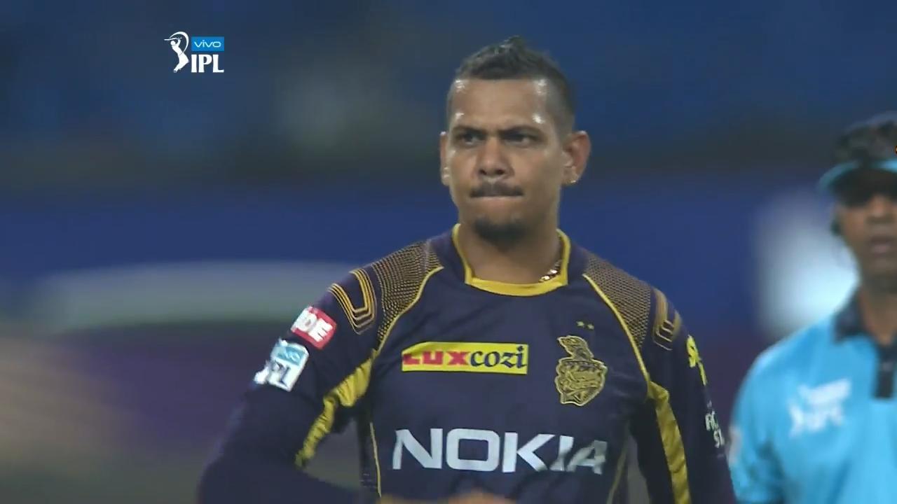 Narine's spin magic to Rayudu background