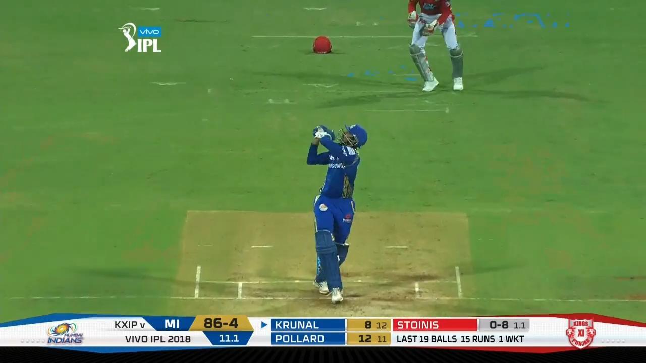 M50: MI vs KXIP – Krunal Pandya Six