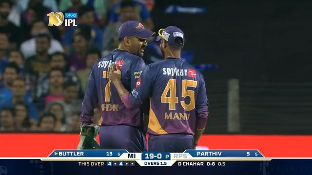 On the MIC - MS Dhoni stumps Kevin Pietersen background