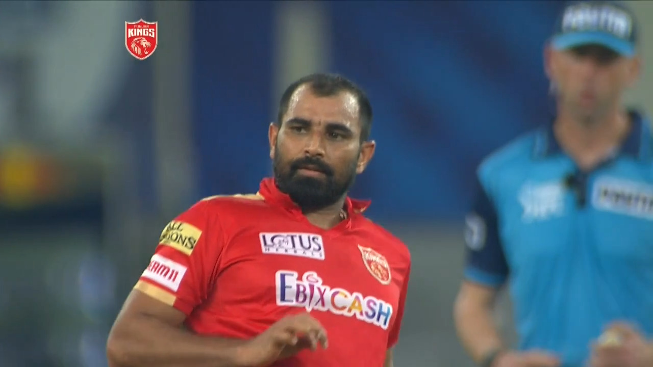 Shami's impressive 3-wicket haul background