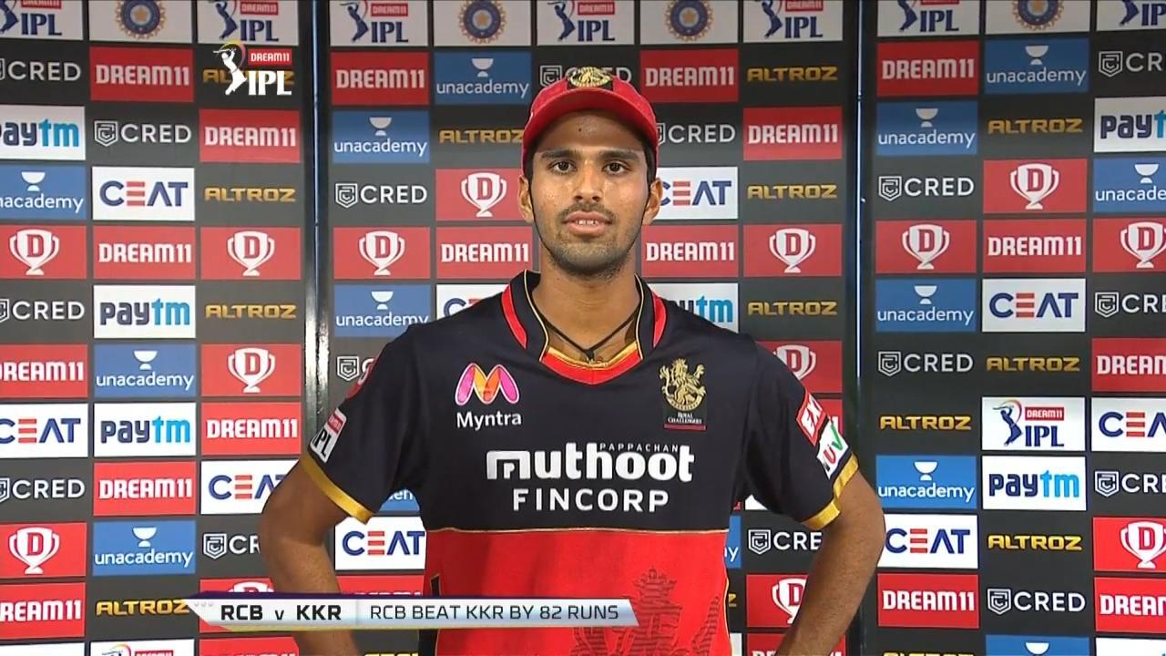 M28: RCB vs KKR – Washington Sundar Interview