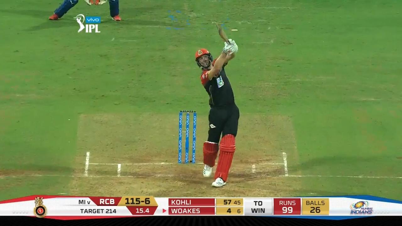 M14: MI vs RCB – Chris Woakes Six