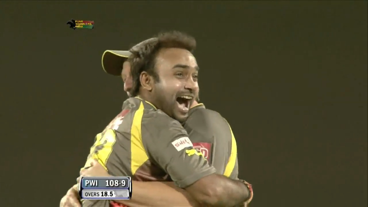 IPL 2013 M22: PWI vs SRH – Amit Mishra's Hat-Trick background