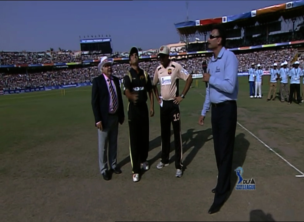IPL 2008 Match 4 Highlights KKR vs DC background