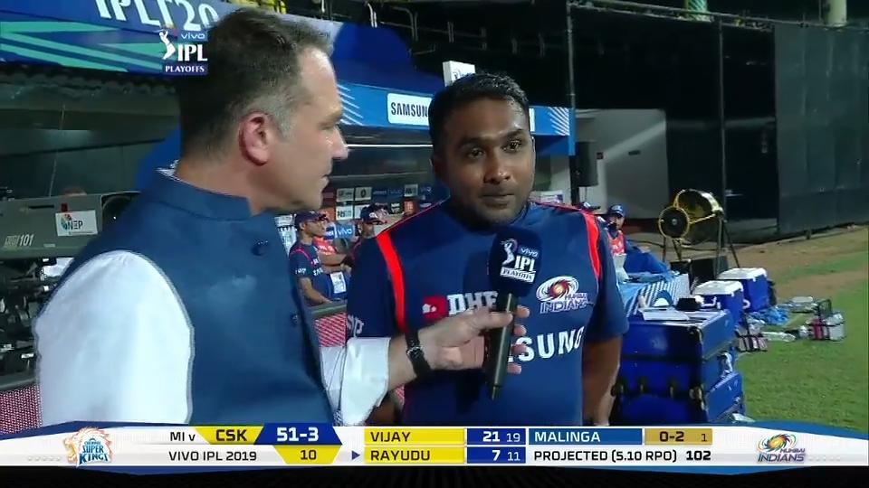 Q1: MI vs CSK – Mahela Jayawardene Interview