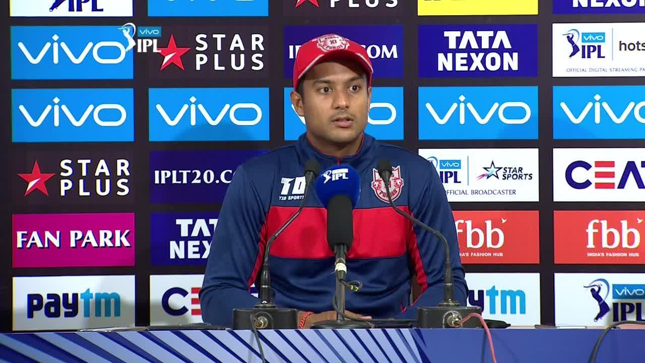 M18: KKR vs KXIP – Press Conference – Mayank Agarwal