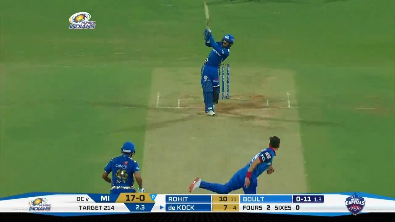 M03: MI vs DC – Quinton de Kock Six background