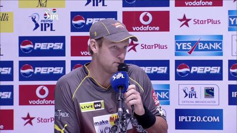 M25: SRH vs KXIP – Cameron White Press Conference