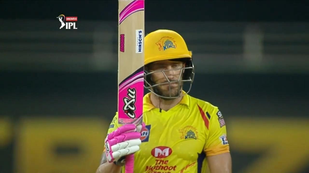 Faf's 87*(53) brilliance background