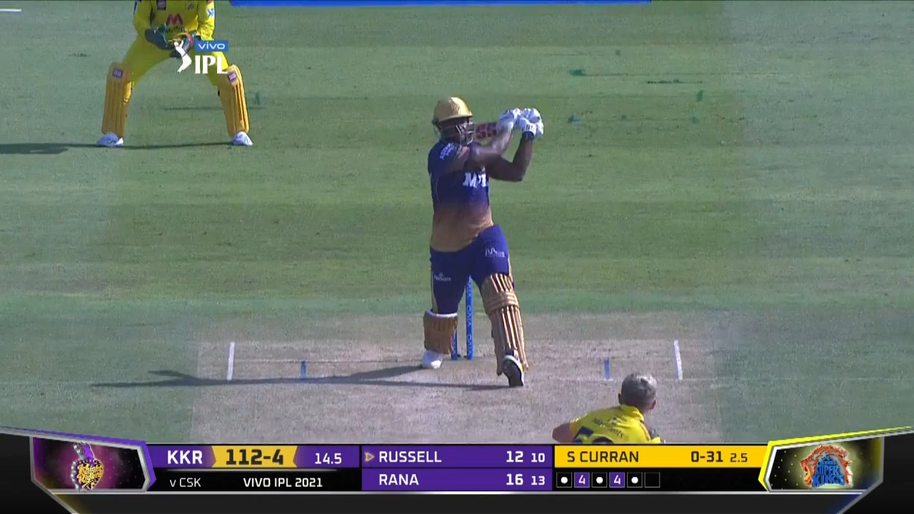 M38: CSK vs KKR – Andre Russell Six