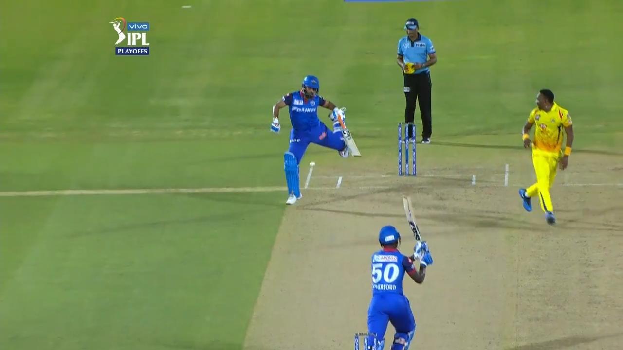 Rutherford shoots Pant's foot