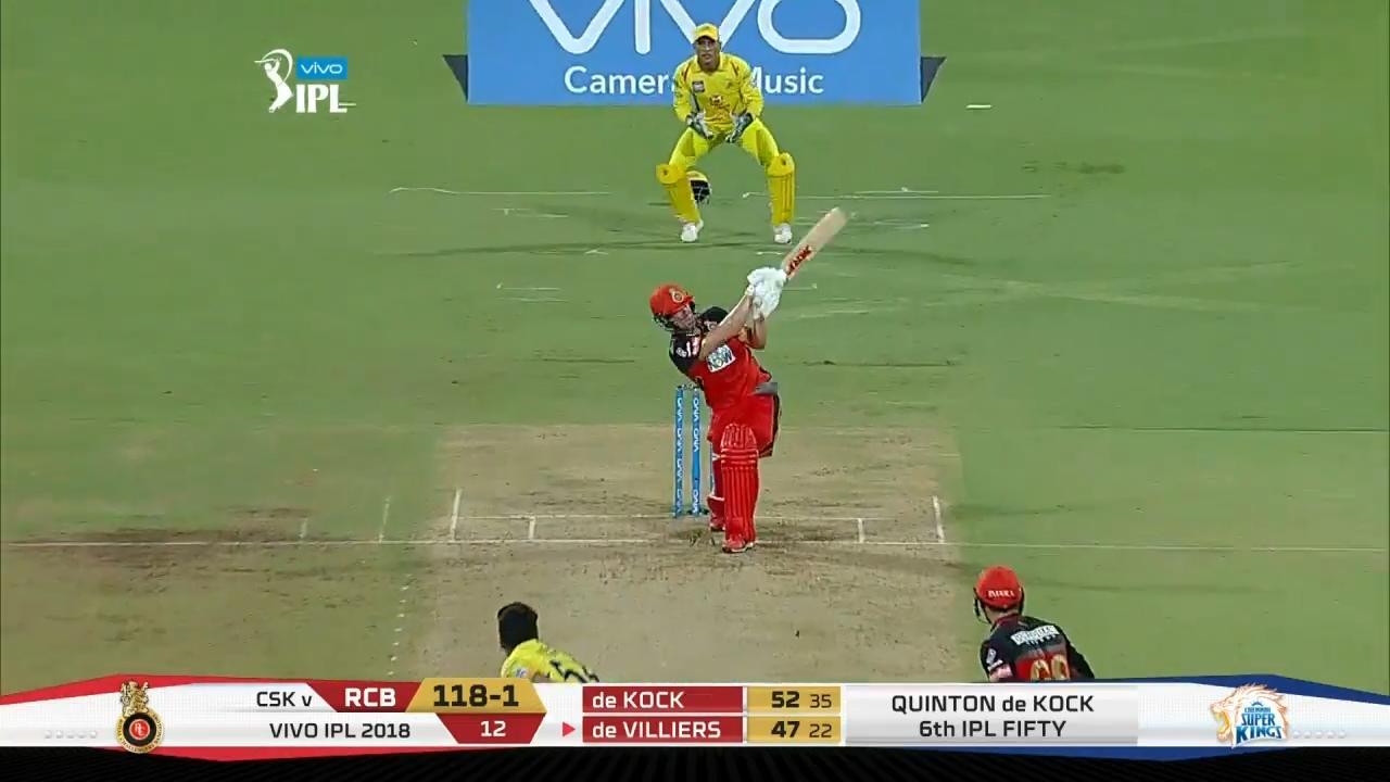 M24: RCB vs CSK – AB de Villiers Six