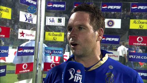 M40: RR vs RCB – Brad Hodge Interview