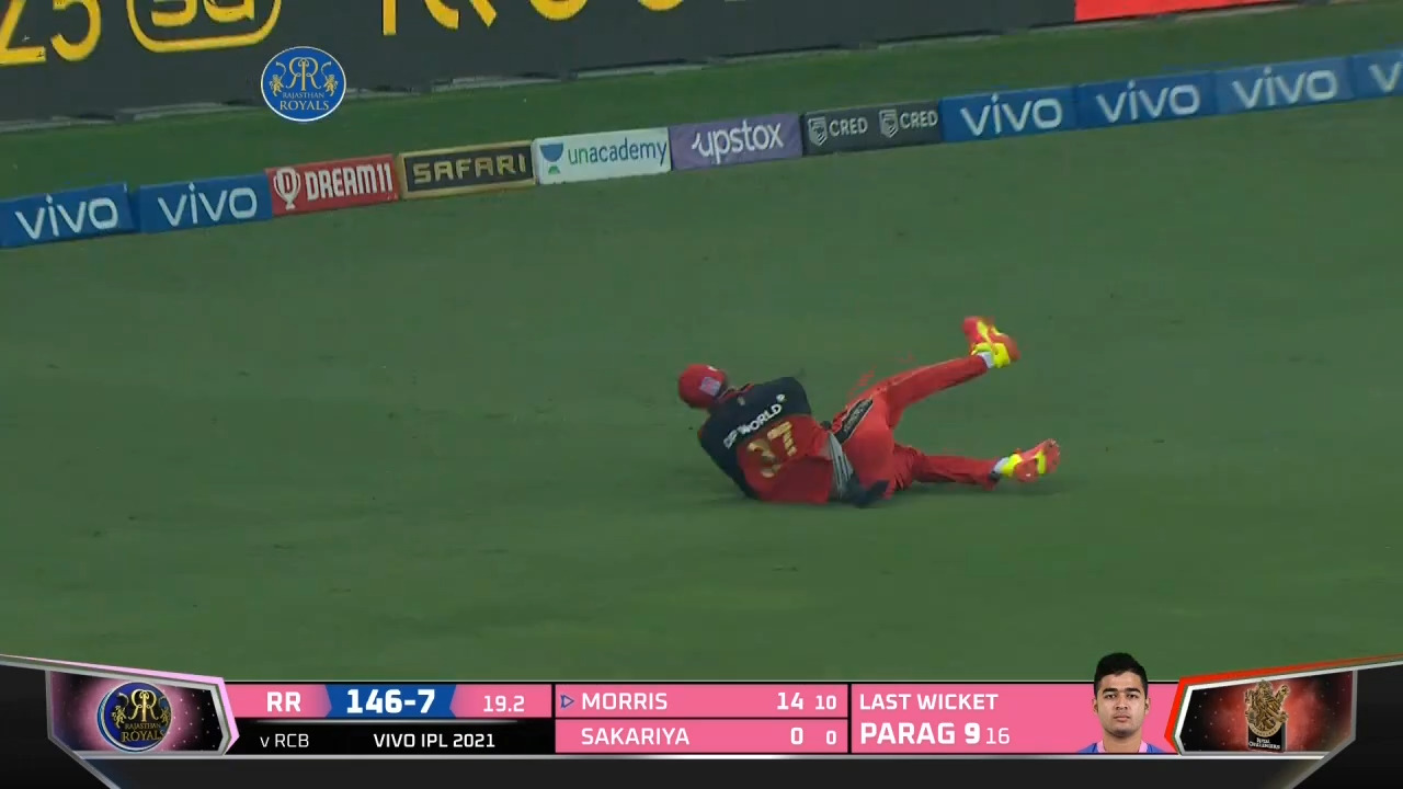 Padikkal's catch marvel at the ropes background