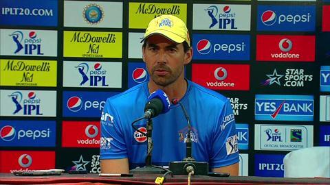 M53: RCB vs CSK– Stephen Fleming Press Conference background