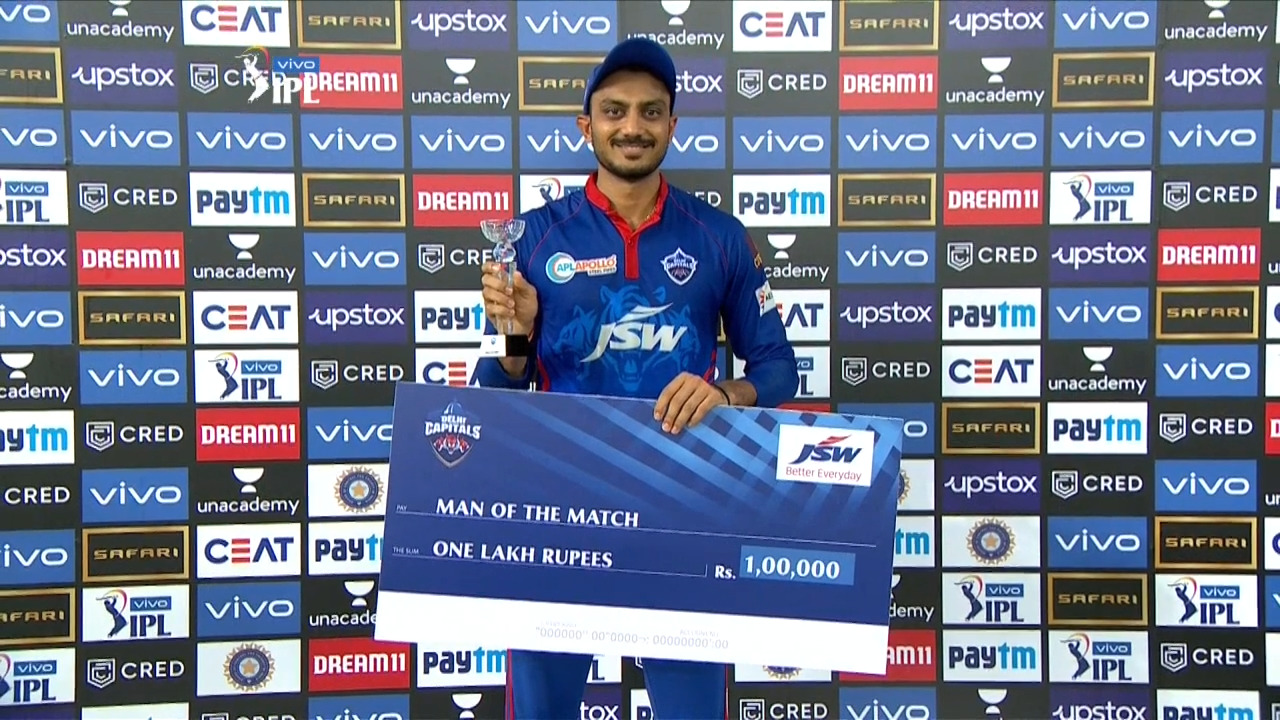 M50: DC vs CSK – Man of the Match – Axar Patel