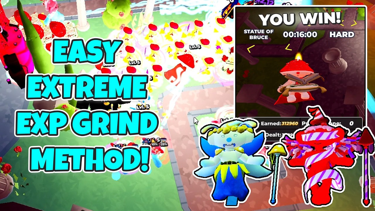 SOLO EXTREME MAP SPEEDRUN (BEGINNERS GRINDING METHOD) in BEAR Tower Defense - ROBLOX