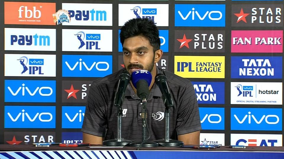 M30: CSK vs DD – Press Conference – Vijay Shankar