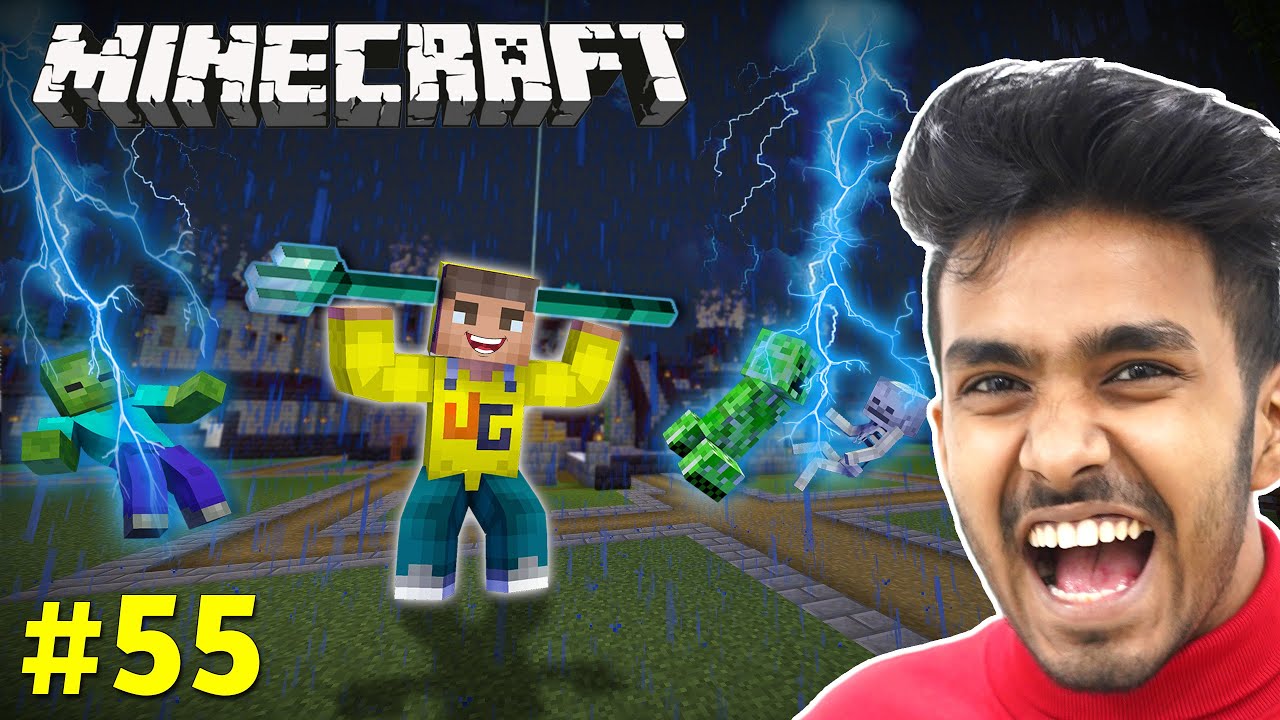 I GOT MOST POWERFUL WEAPON | MINECRAFT GAMEPLAY #55 background