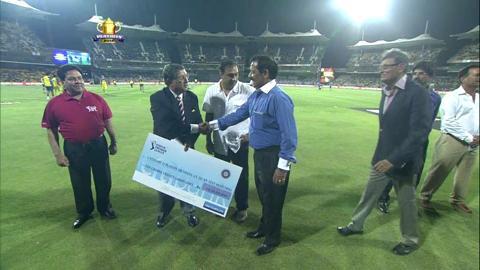 BCCI honours former cricketers in Chennai