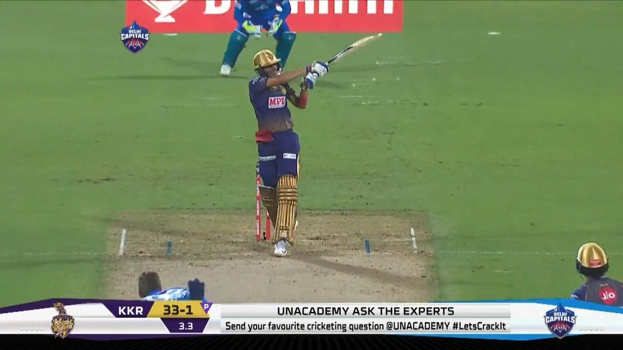 M16: DC vs KKR – Shubman Gill Six