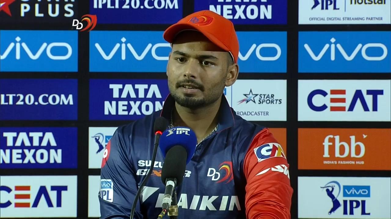 M32: DD vs RR – Press Conference – Rishabh Pant