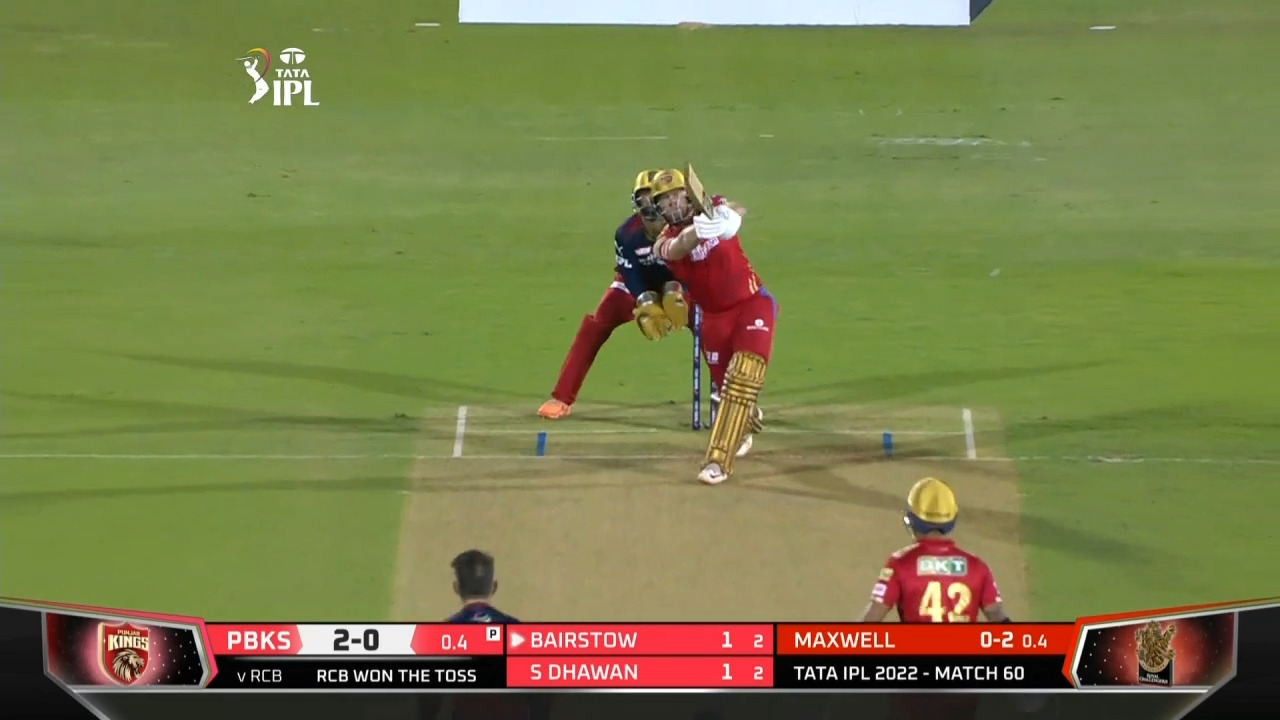 M60: RCB vs PBKS – Jonny Bairstow Six