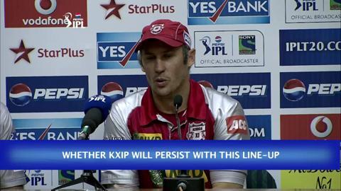 M51: KXIP vs RCB – David Hussey Press Conference