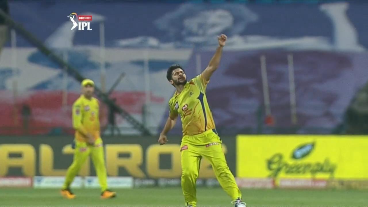 M21: KKR vs CSK – Fall of Wickets