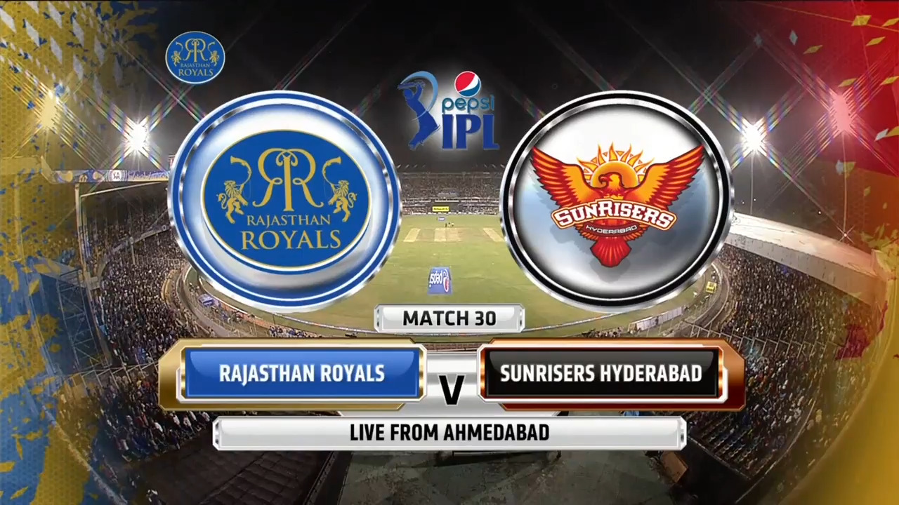 IPL 2014 M30: RR vs SRH– Match Highlights
