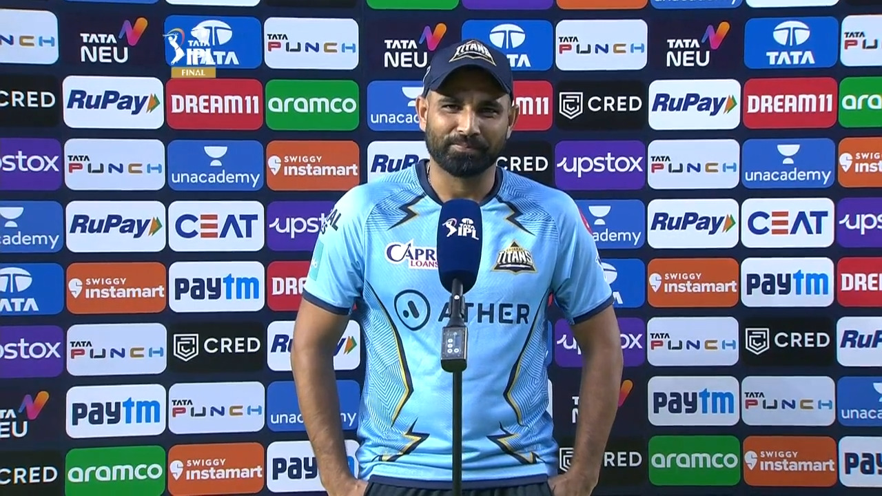 Final: GT vs RR – Mohammad Shami Interview