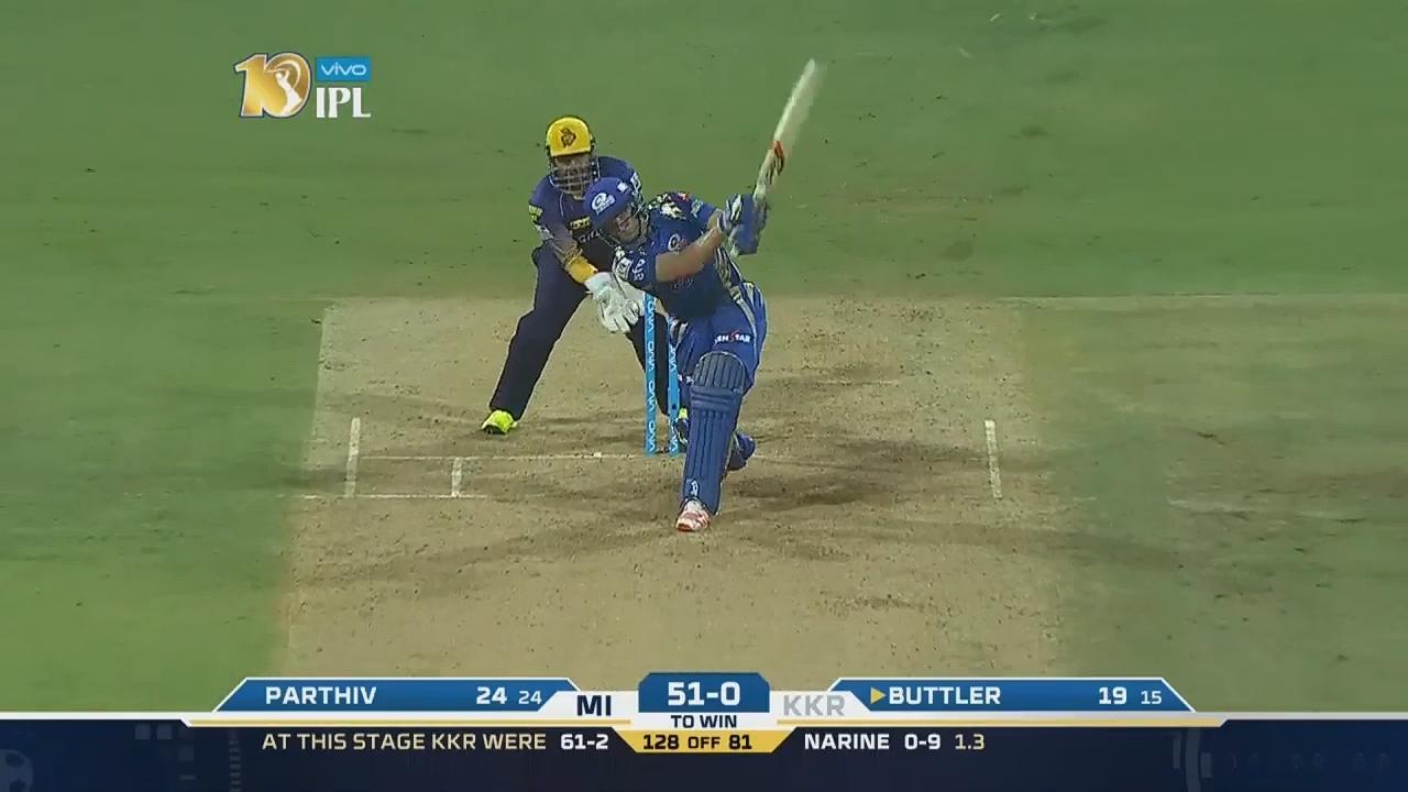 M7: MI vs KKR – Jos Buttler Six