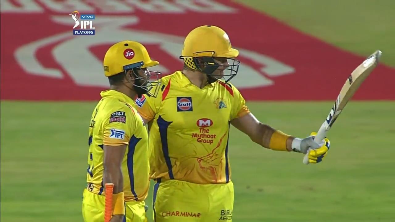 Shane Watson's goes boom with 50(32)