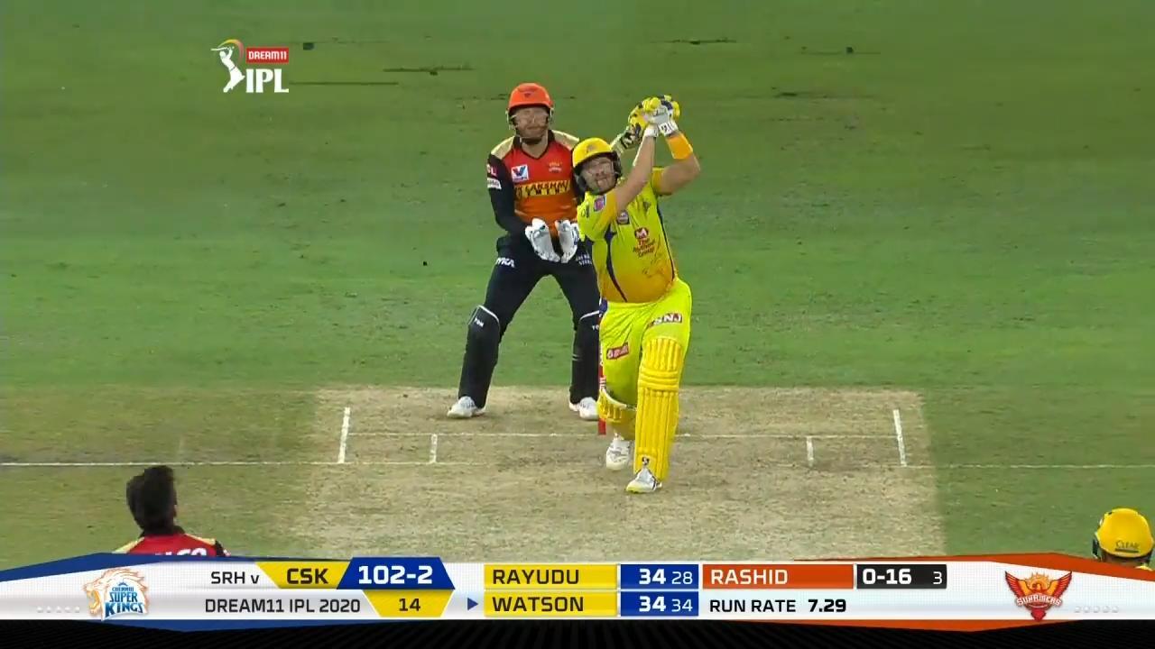 M29: SRH vs CSK – Shane Watson Six